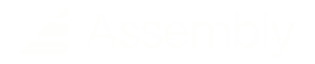Logo wordmark, dark background