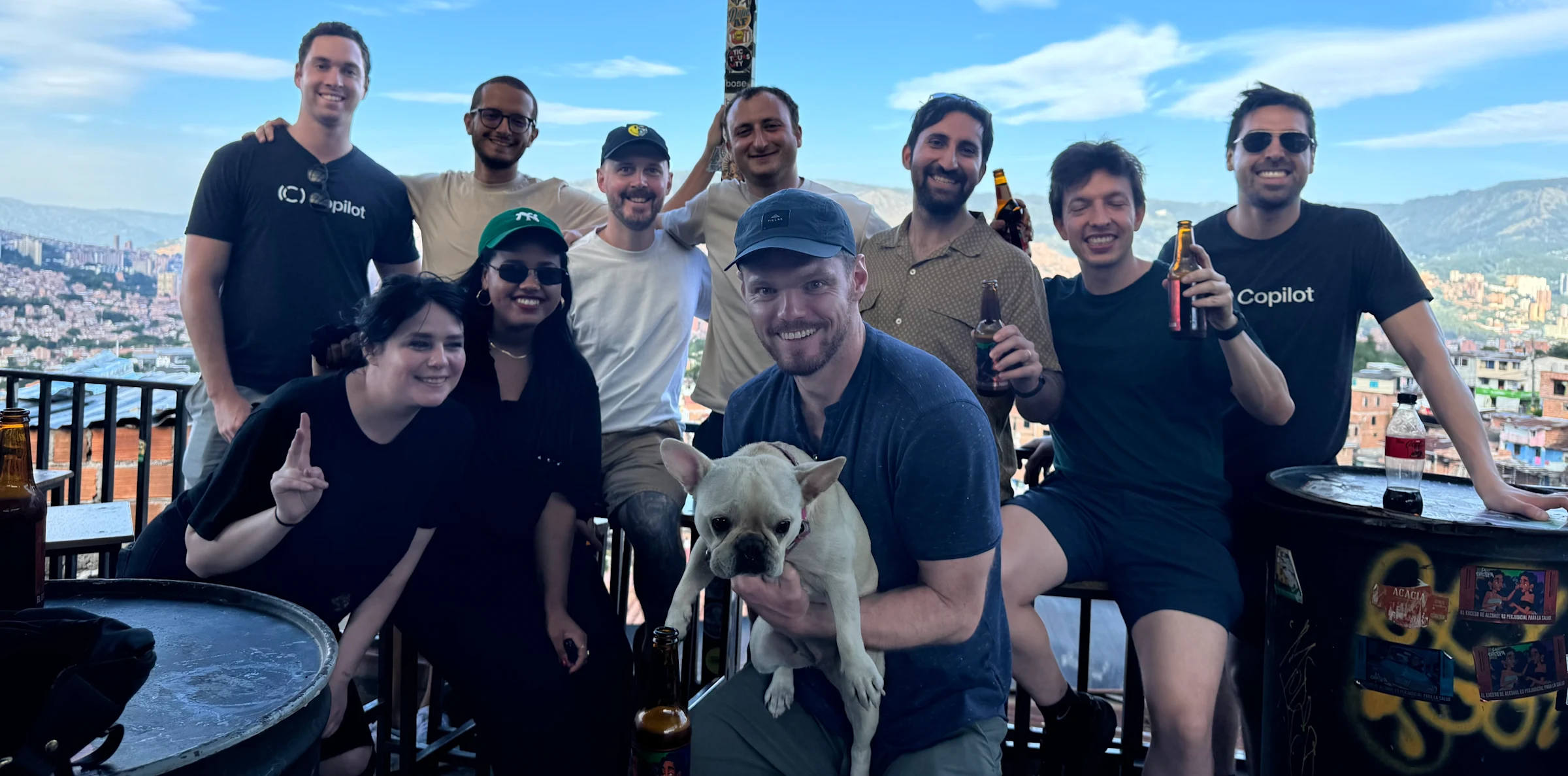 Team pic from Colombia