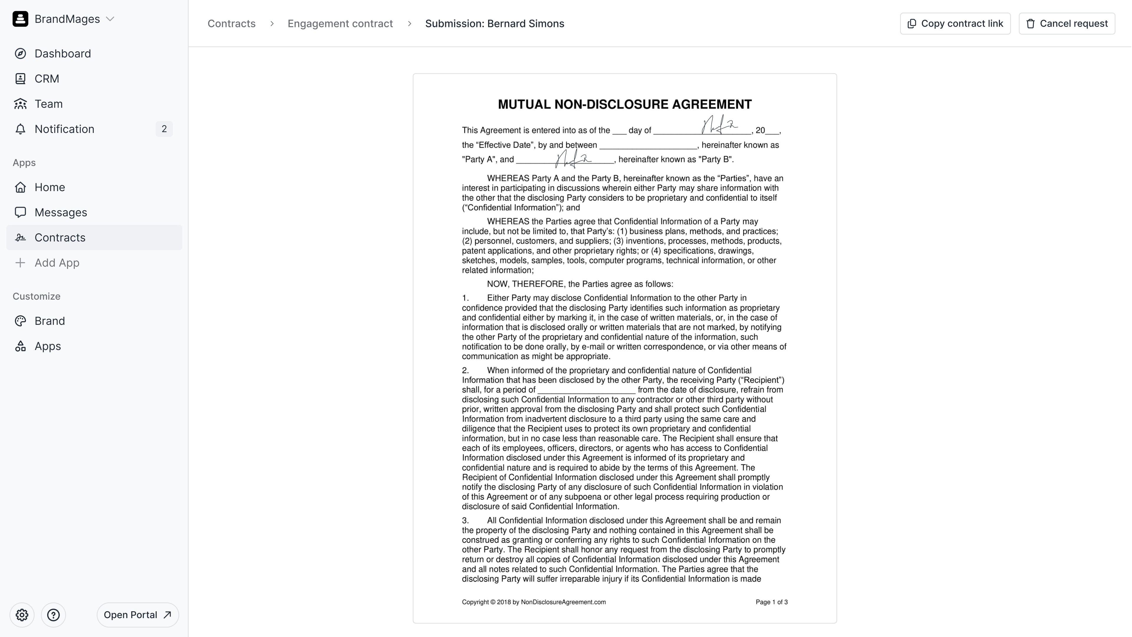 Contracts preview 1